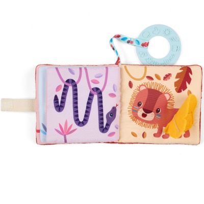 Imagier en tissu Jack le lion