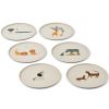 Lot de 6 assiettes Remco All Together  par Liewood