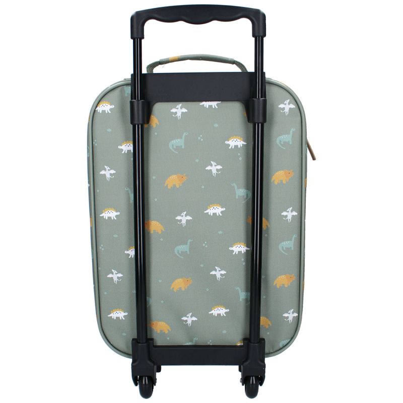 Valise à roulettes enfant Dinosaures vert Kidzroom Produit 3