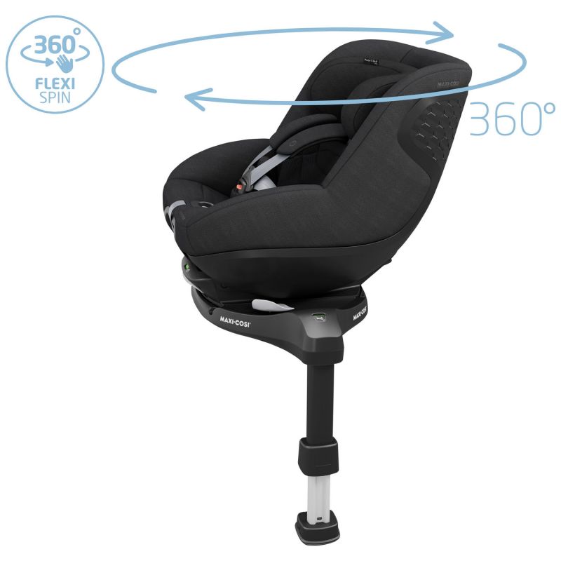 Siège auto Pearl 360 Pro Authentic Black (groupe 0+-1) Maxi-Cosi Produit 2