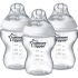 Lot de 3 biberons Closer to nature (260 ml) - Tommee Tippee Lot de 3 biberons Closer to nature (260 ml) - Tommee Tippee