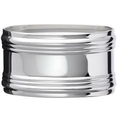 Rond de serviette Henriette en métal argenté - Christofle