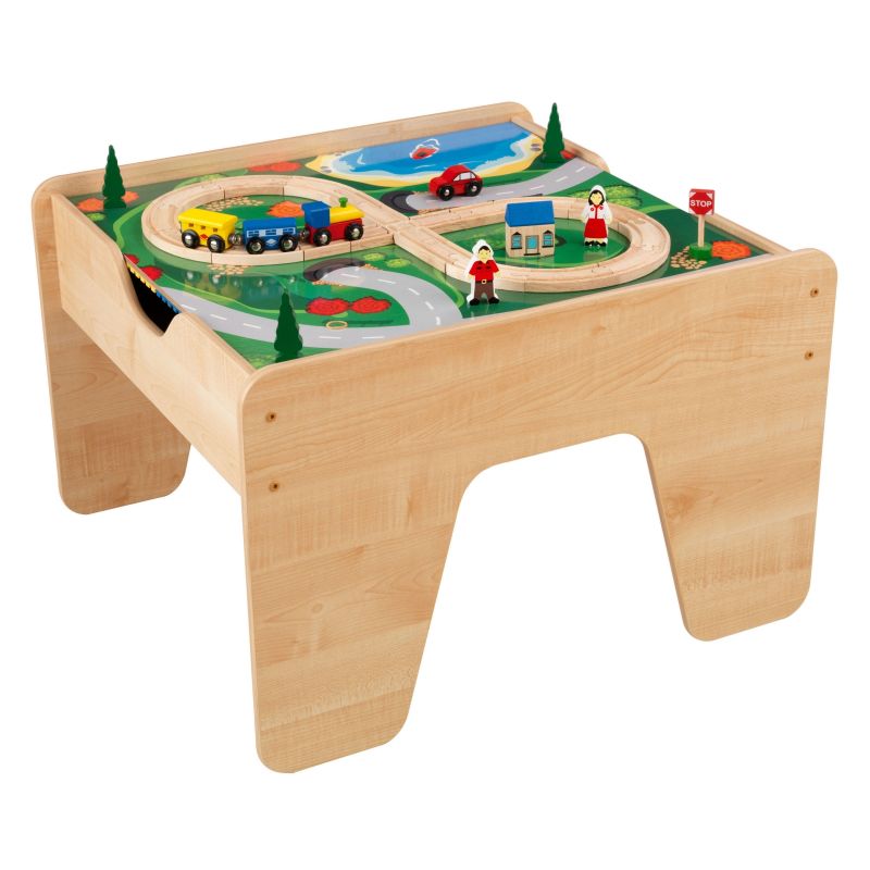 Table d'activités en bois 2 en 1 (64 x 58 cm) KidKraft