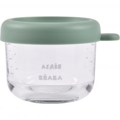 Portion en verre Sage green (150 ml) - Béaba