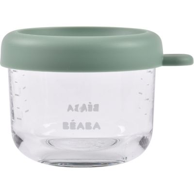 Portion en verre Sage green (150 ml)  par Béaba