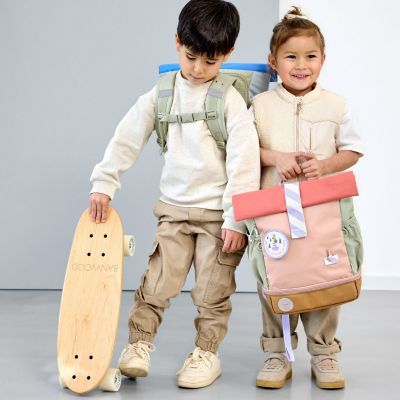 Mini sac à dos enfant Rolltop Sunny Explorer rose