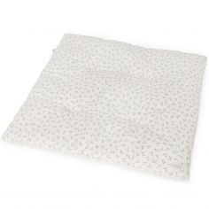 Tapis de jeu Picnic Olive Bloom Canvas (100 x 100 cm) - Babyshower