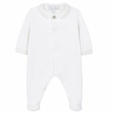 Pyjama léger blanc Linge d'antan (6 mois)  par Tartine et Chocolat