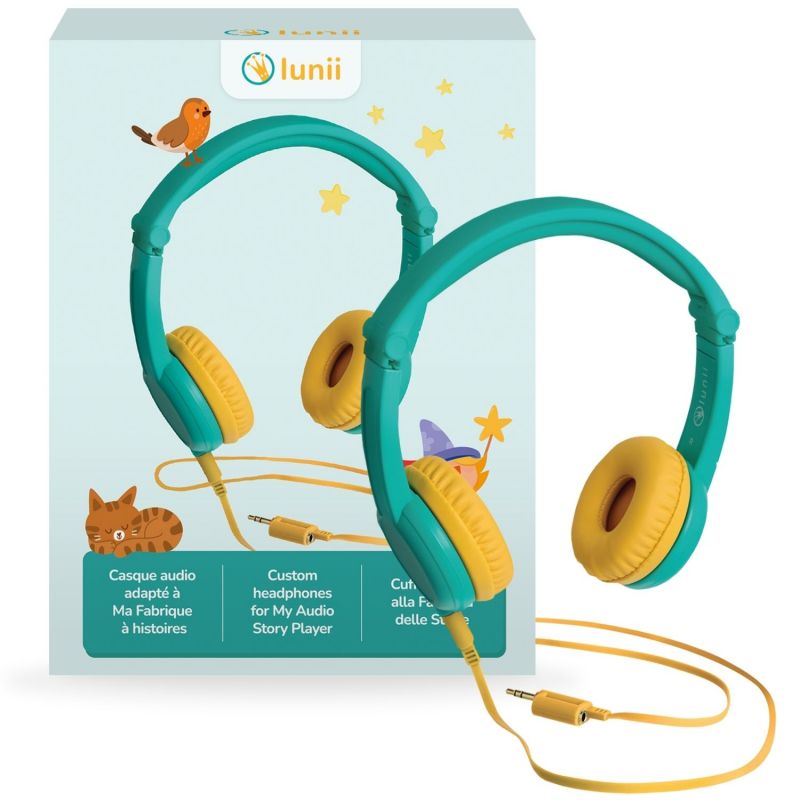 Casque audio Vert pour Ma fabrique à histoires Lunii Packaging 7