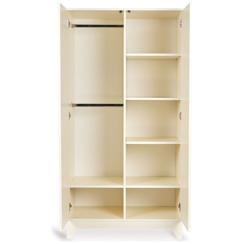 Armoire 2 portes Tsugi Butter Quax Produit ouvert 3