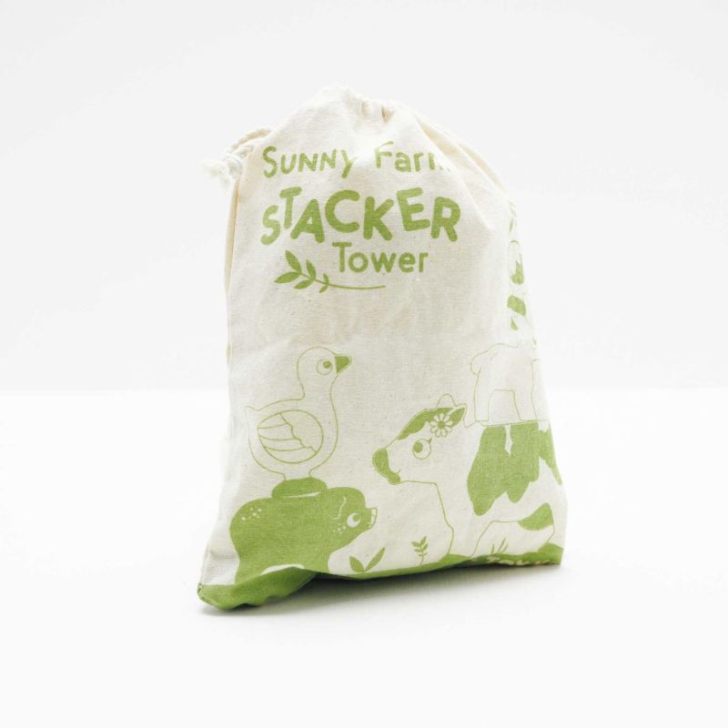 Animaux de la ferme en bois FSC à empiler Le Toy Van Packaging 7
