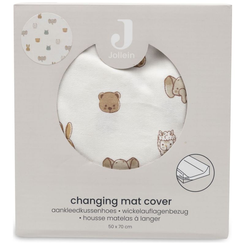 Housse de matelas à langer en jersey Jollies (50 x 70 cm) Jollein Packaging 6