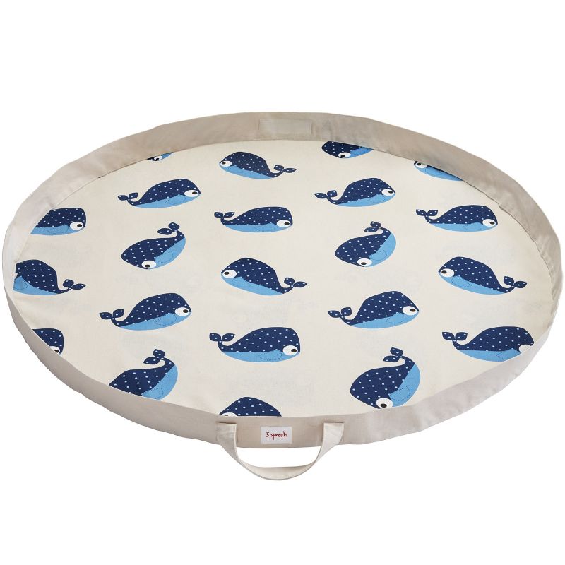 Sac à jouets 2 en 1 Baleine (111 cm) 3 sprouts