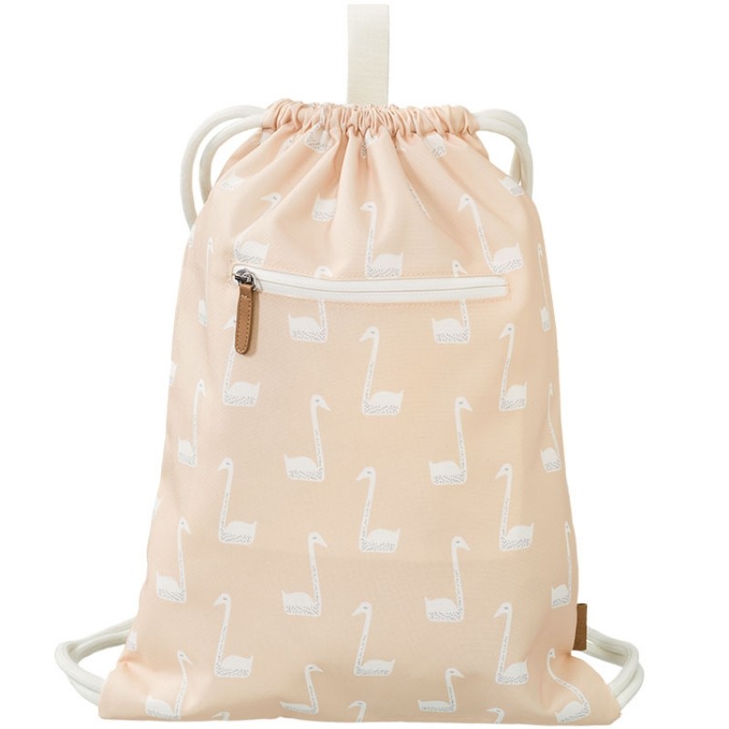 Sac à ficelles cygne pêche Fresk