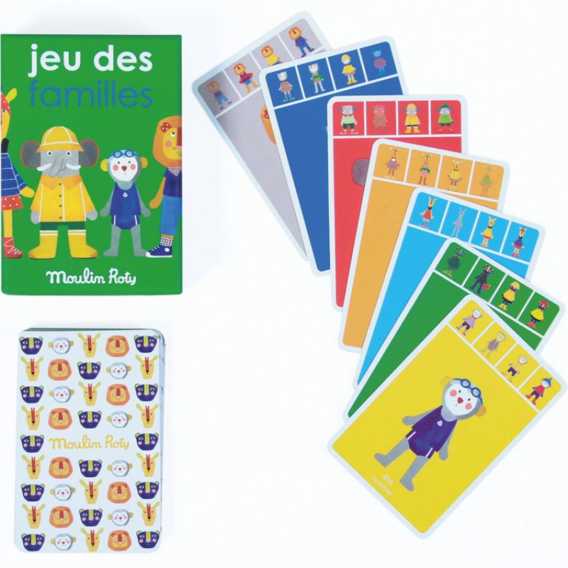 Jeu de 7 familles Les Popipop Moulin Roty