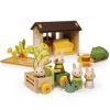 Set de jardin avec lapins et potager en bois Tender Leaf Produit 7