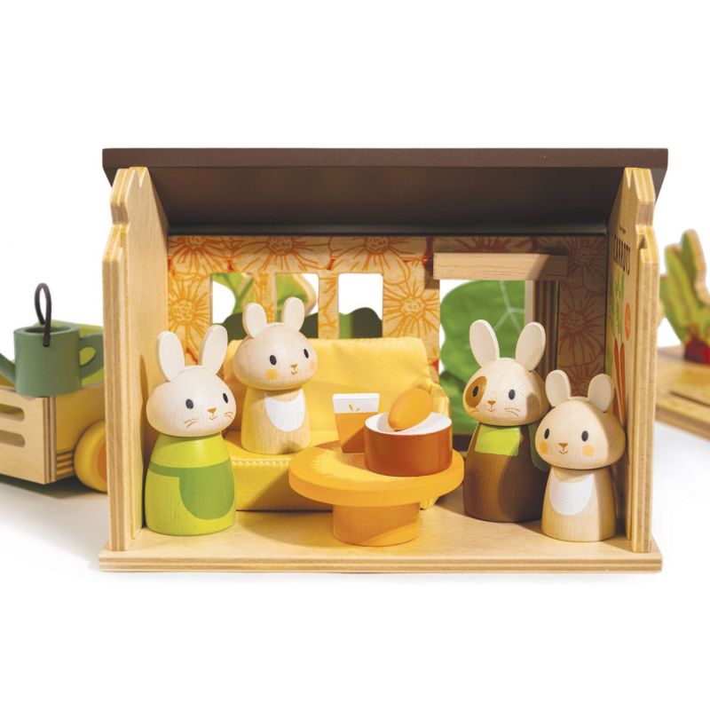 Set de jardin avec lapins et potager en bois Tender Leaf Produit 3