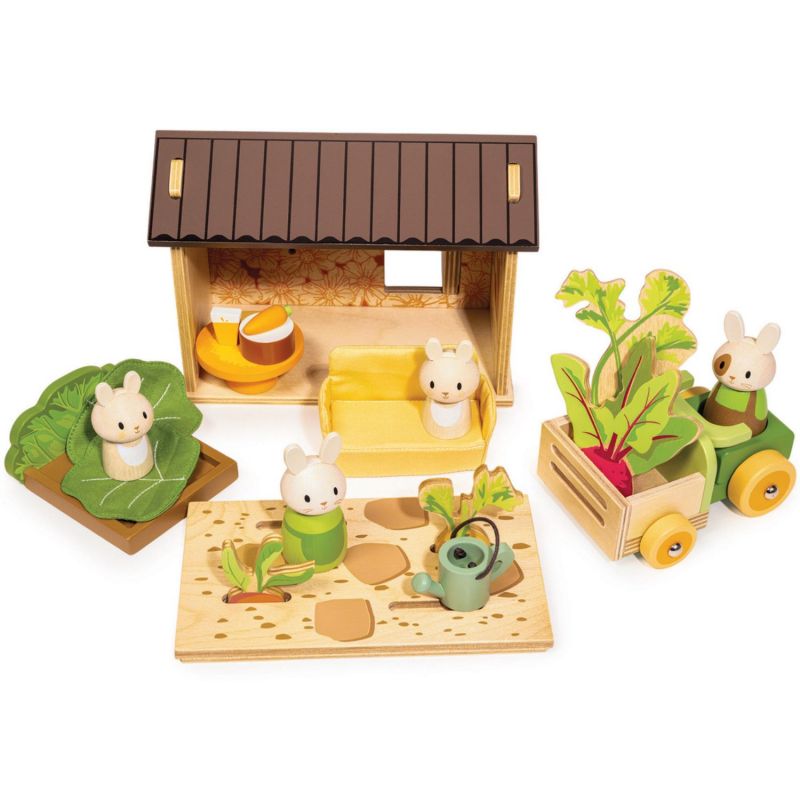 Set de jardin avec lapins et potager en bois Tender Leaf Produit 4