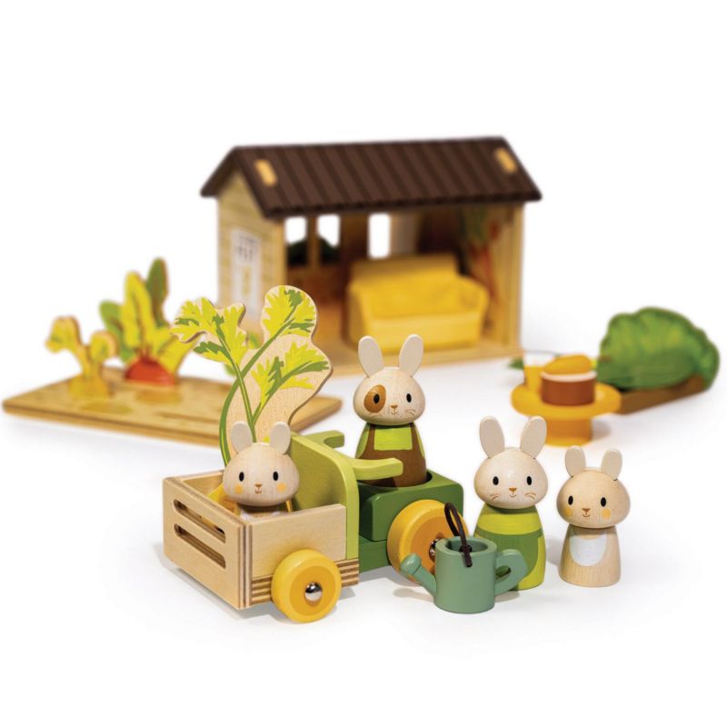 Set de jardin avec lapins et potager en bois Tender Leaf Produit 7