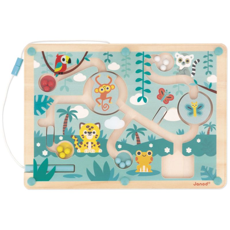 Jeu magnétique Labyrinthe à billes Tropik Janod Produit 1