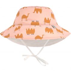 Bob réversible anti-UV Camel pink (7-18 mois) - Lässig 