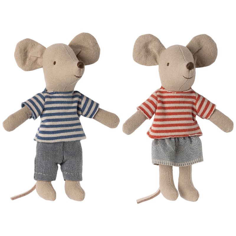 LouiMax et Stella Petit frère et sœur souris Maileg Produit 1