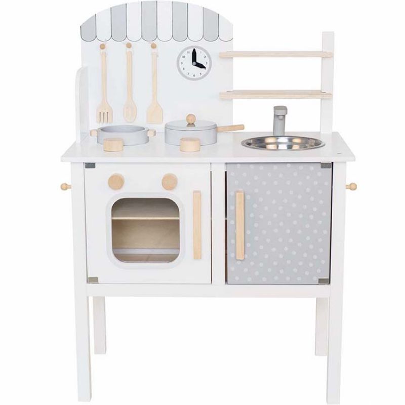 Cuisinière en bois gris Jabadabado