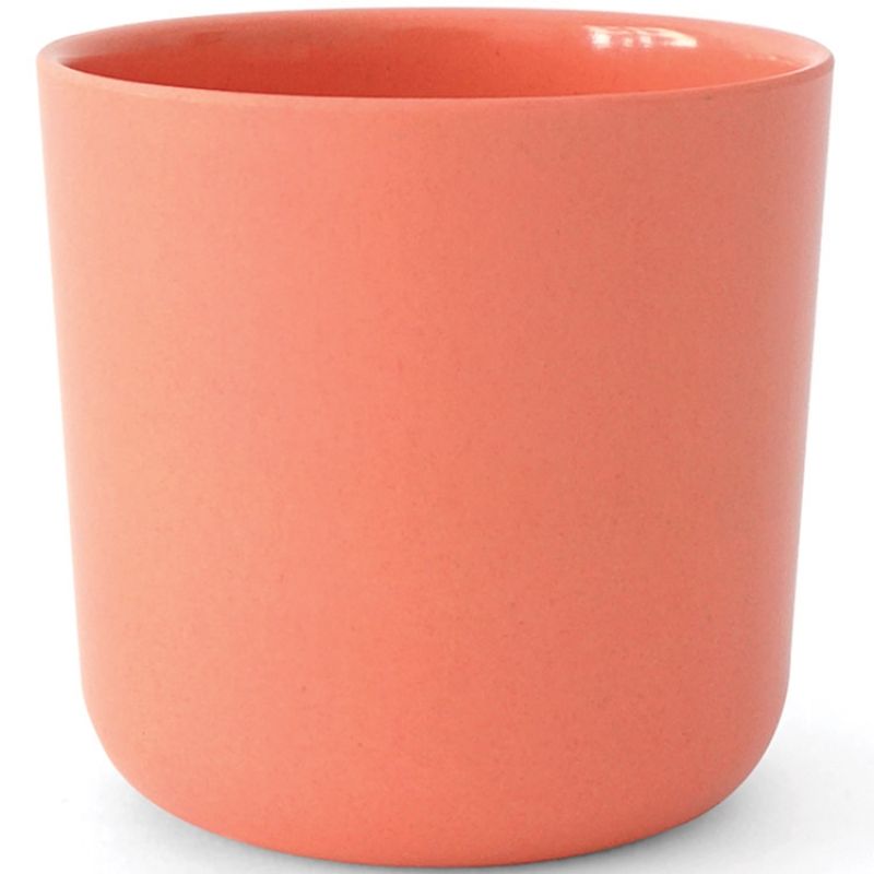 Gobelet en bambou Bambino rose corail (250 ml) EKOBO