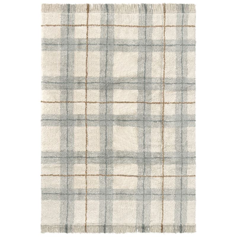 Tapis lavable Tartan Blue Sage (90 x 120 cm) Lorena Canals Produit 1