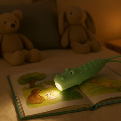 Lampe de poche en silicone Crocodile