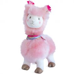 Peluche Lama rose Girls & Glitter (30 cm) - Histoire d'Ours