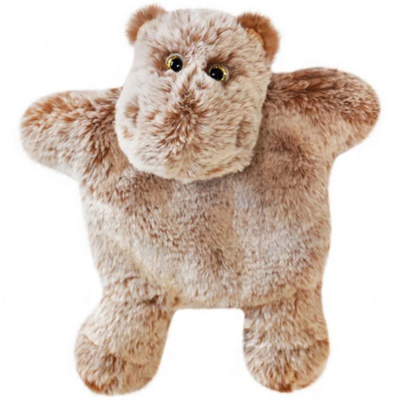 Peluche marionnette Hippo Sweety Mousse (25 cm) Histoire d'Ours
