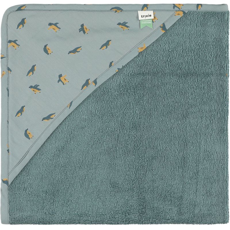 Cape de bain Peppy Penguins (75 x 75 cm) Trixie