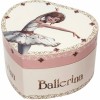 Boîte à bijoux musicale phosphorescente coeur Ballerina - Trousselier