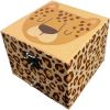 Boîte à bijoux musicale Cube Léopard Trousselier Produit 1