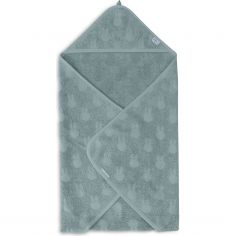 Cape de bain Miffy Jacquard Sea Green (75 x 75 cm) - Jollein