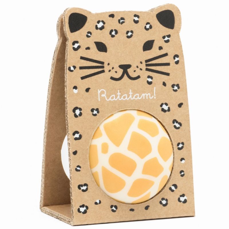 Balle rebondissante Girafe Ratatam Packaging 3