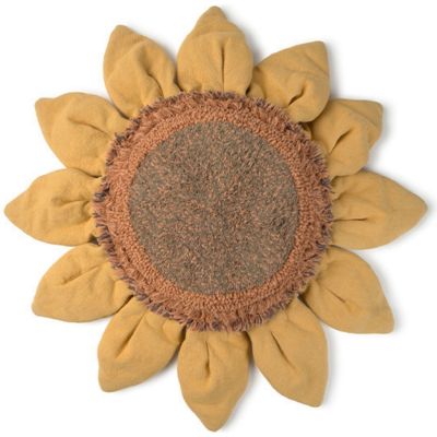 Coussin de sol Tournesol (90 cm)  par Lorena Canals