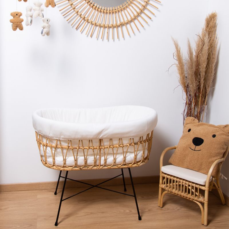 Berceau en rotin avec pieds en métal - Reconditionné Childhome Produit 9