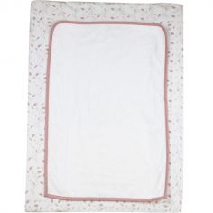 Matelas à langer avec housse Rose et Lili (70 x 50 cm) - Trois Kilos Sept