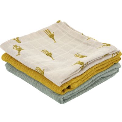 lange en mousseline de coton