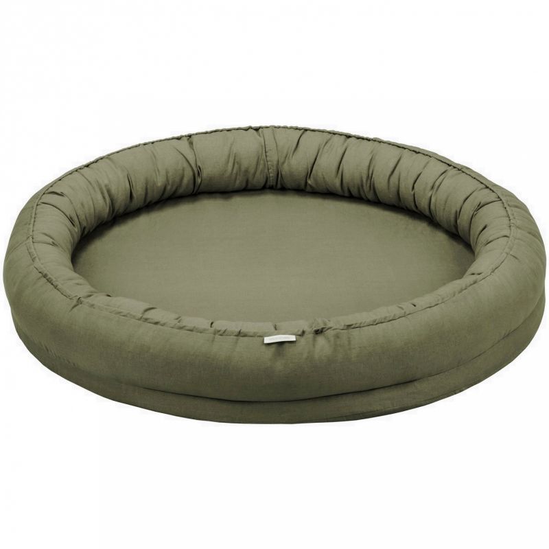 Tapis de jeu cocon olive Pure nature Cotton&Sweets