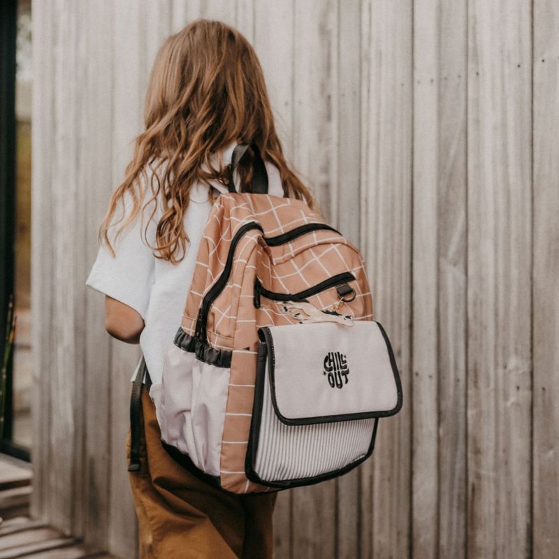 Sac à dos enfant Noé caramel (38,5 x 31 cm) Zakuw Ambiance 8