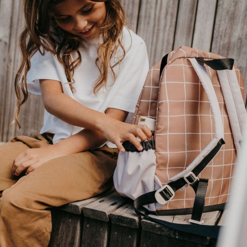 Sac à dos enfant Noé caramel (38,5 x 31 cm) Zakuw Ambiance 9