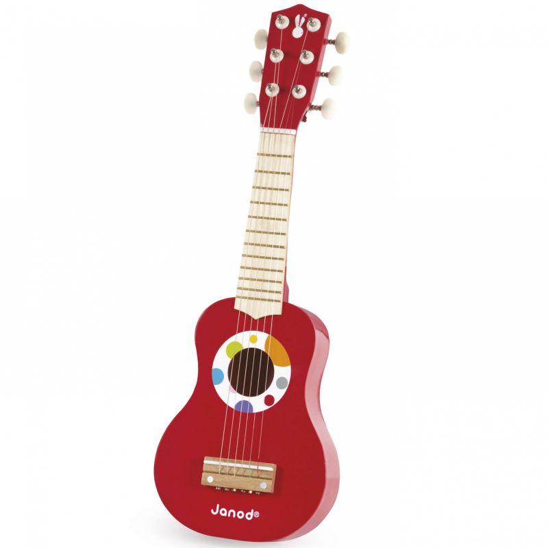 Guitare Ma première guitare Confetti Janod Produit 1 grande taille