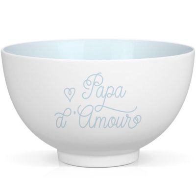 Bol en porcelaine Papa d'Amour Créa Bisontine