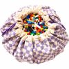 Sac à jouet 2 en 1 Noomad Original Vichy Purple Play&Go Produit 1
