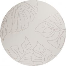 Tapis imperméable Feuilles beige (105 cm)  par ToddleKind