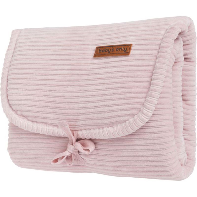 Tapis à langer nomade Sense rose Baby's Only