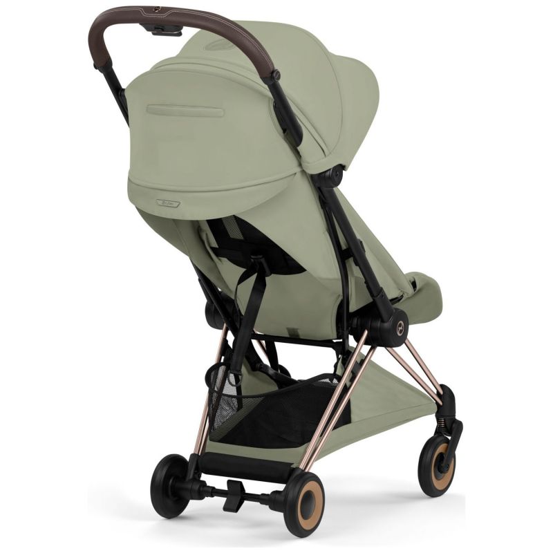 COŸA Style 2026 Poussette ultra-compacte et Châssis Rose Gold Sage Green Cybex Produit 5